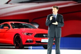 Ford's Press Conference at Auto China, 2014